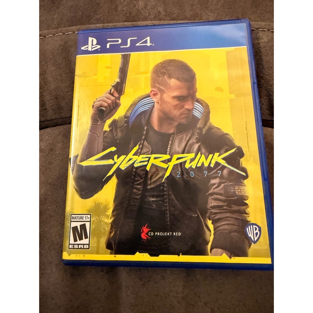 Cyberpunk 2077 Sony PlayStation 4 PS4 2-Disc Set CD Projekt Red 2020 RPG